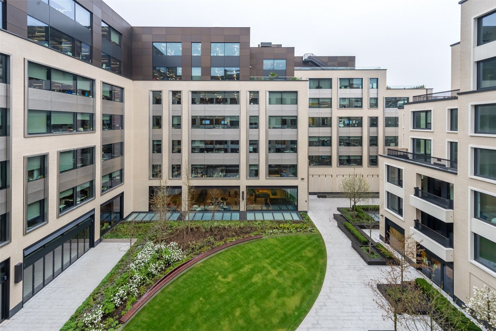 Rathbone Square, Evelyn Yard, Fitzrovia, London, W1T