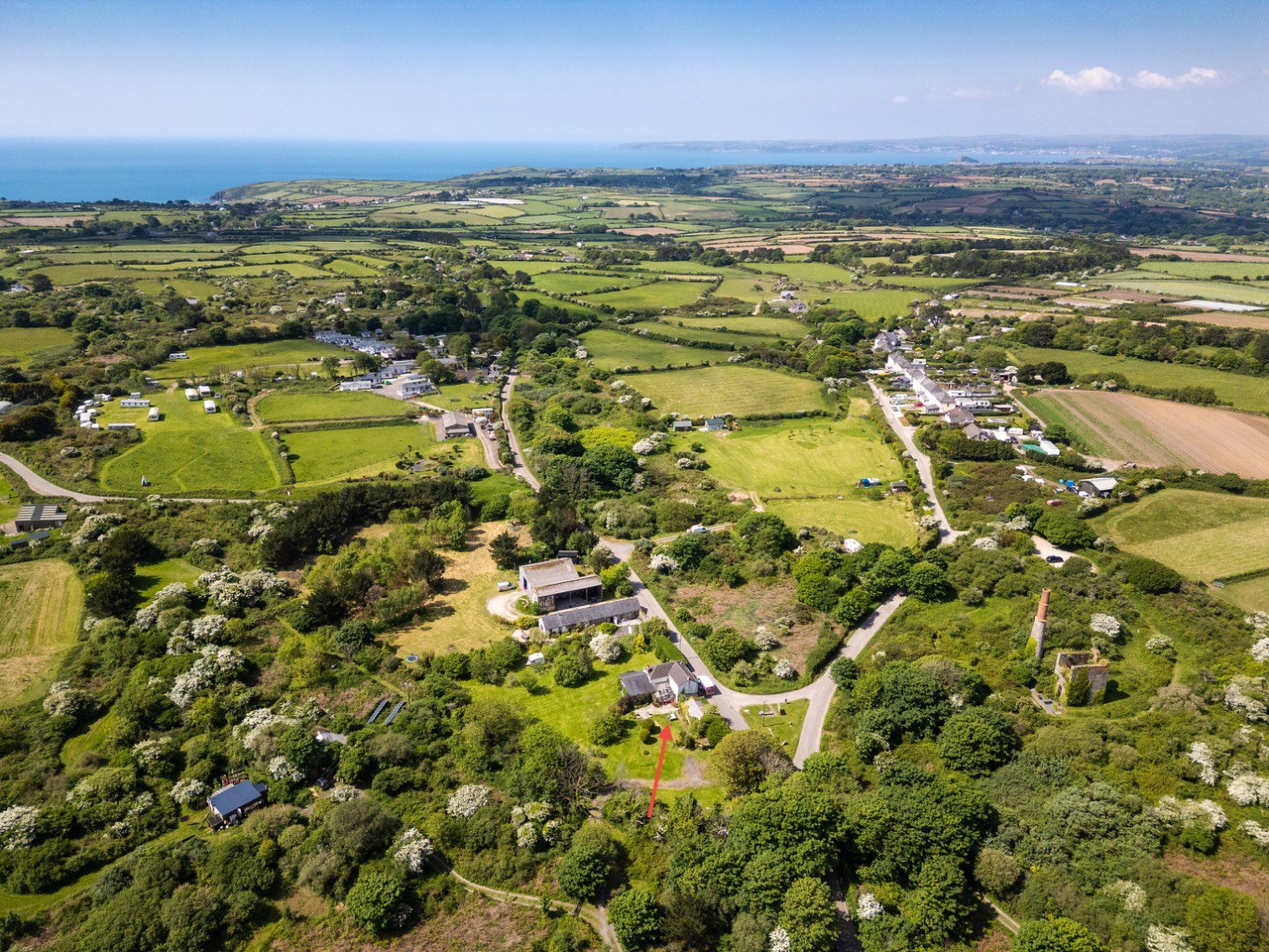 Near Godolphin Cross, Countryside home set within large grounds, photo 13