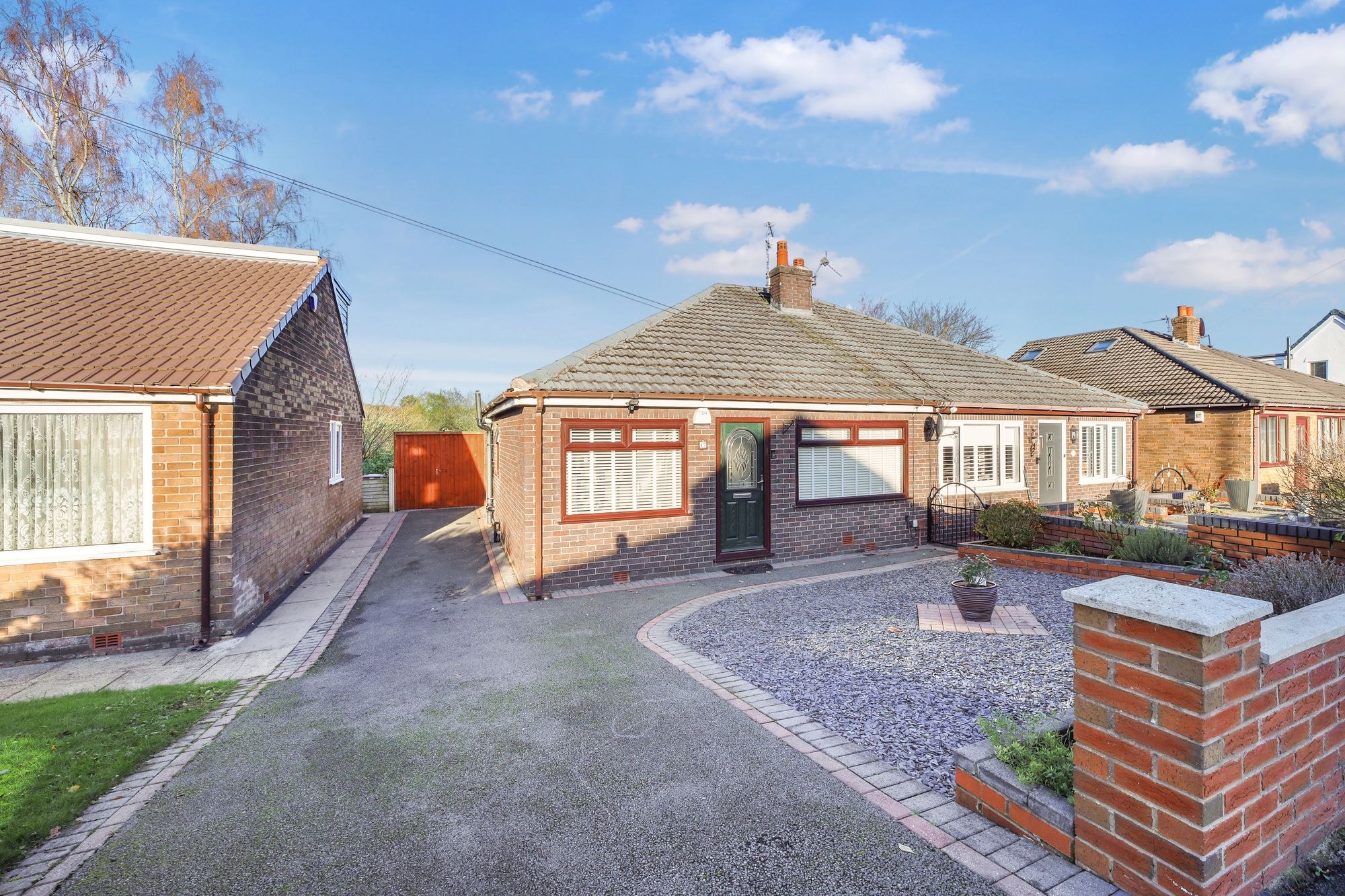 semi-detached bungalow for sale in Vicarage Drive