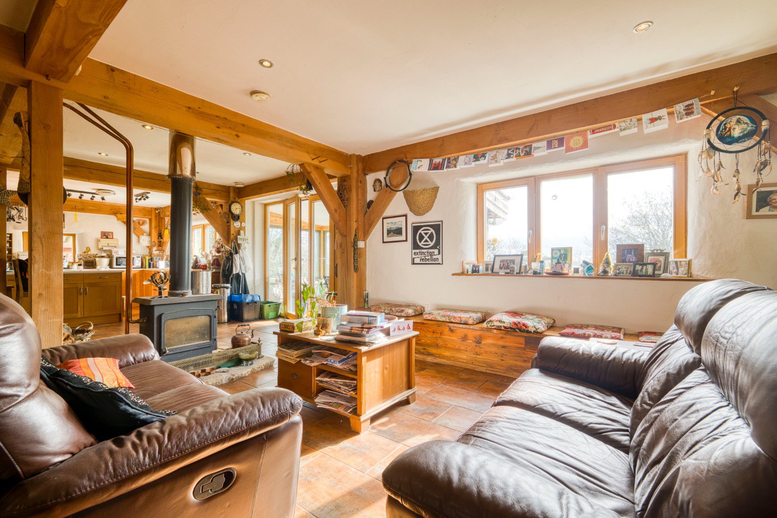 Eco home between Wells and Wedmore with expansive views, photo 7