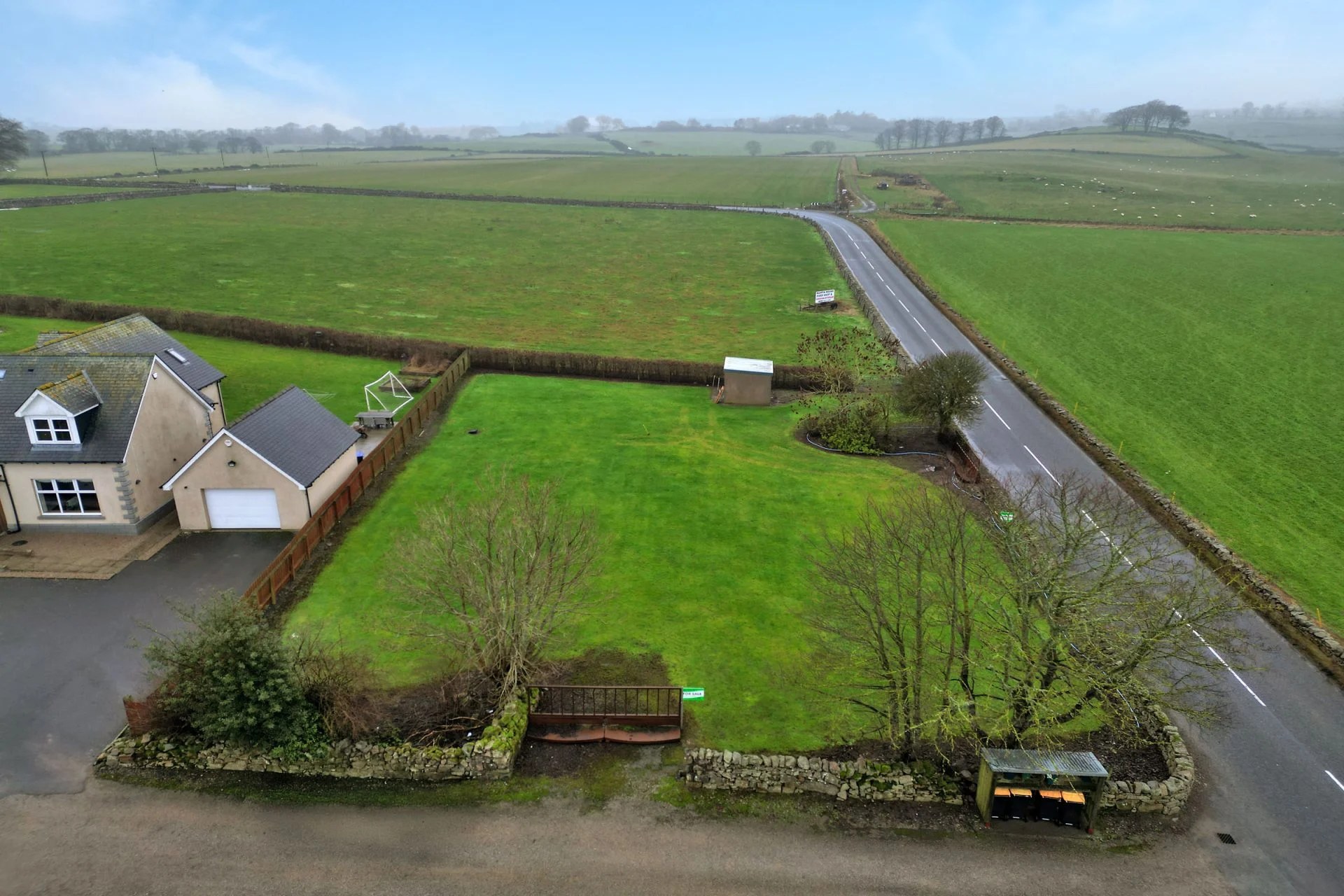 Plot at North Mains